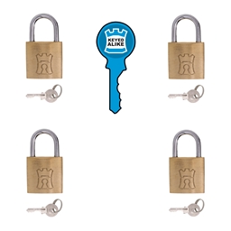 P1M10 - Brass Keyed Alike
